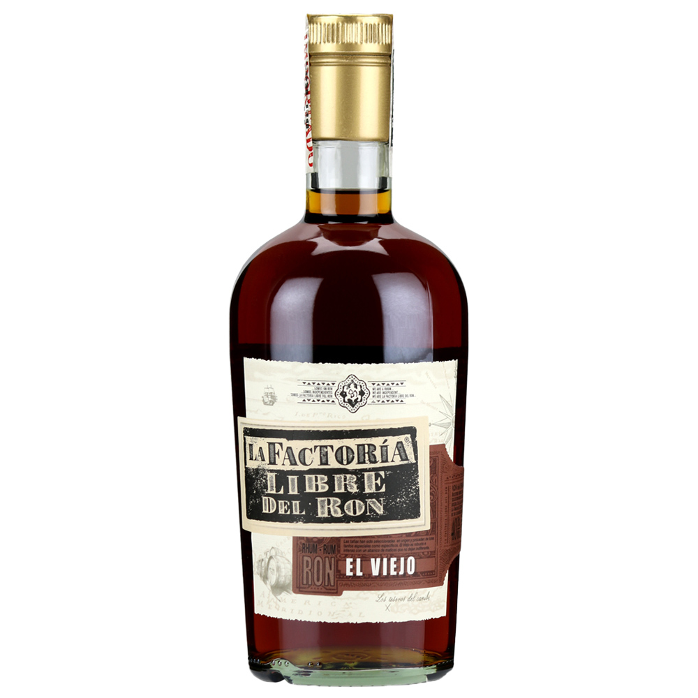 La Factoria Libre Del Ron El Viejo Solera Rum Martinica Bt. Cl.70