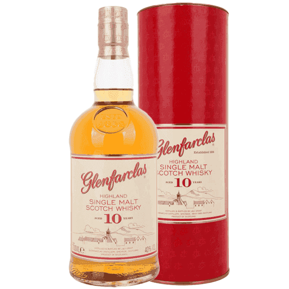 Whisky Scotch Highlands (Speyside) Glenfarclas 10 years Old Single Malt Bt. Cl.70