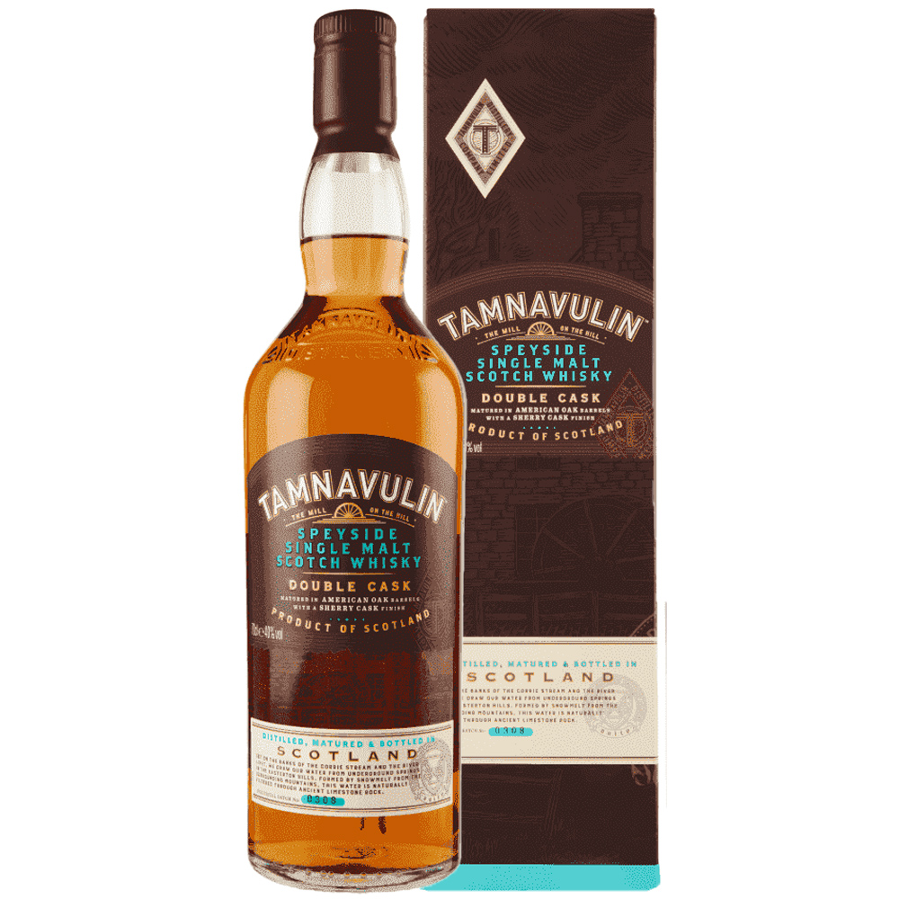 Tamnavulin Double Cask Single Malt Scotch Whisky Speyside Bt. Cl.70
