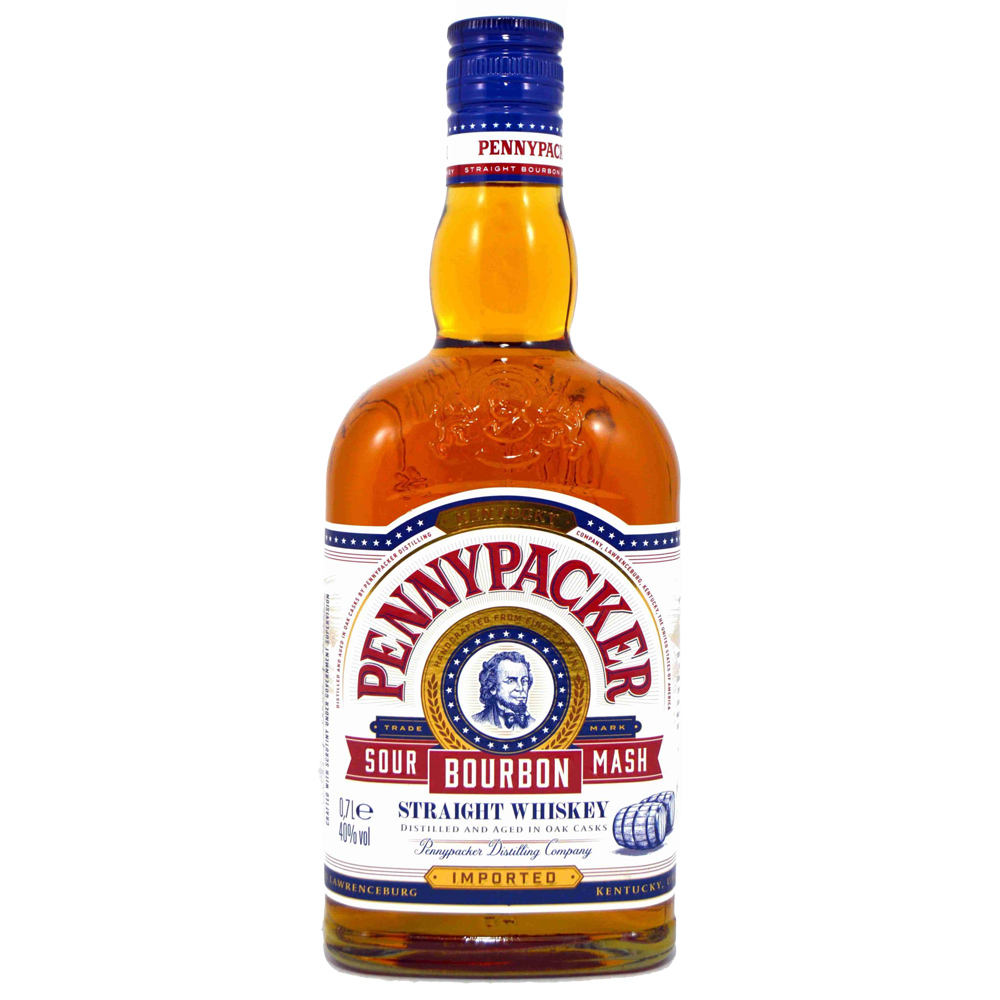 Pennypacker Bourbon Whisky 2 y.o. Kentucky Straight Bt. Cl.70