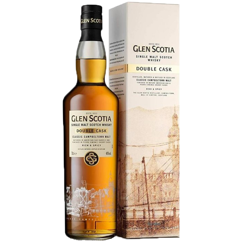 Glen Scotia Double Cask Single Malt Scotch Whisky Campbeltown Bt. Cl.70
