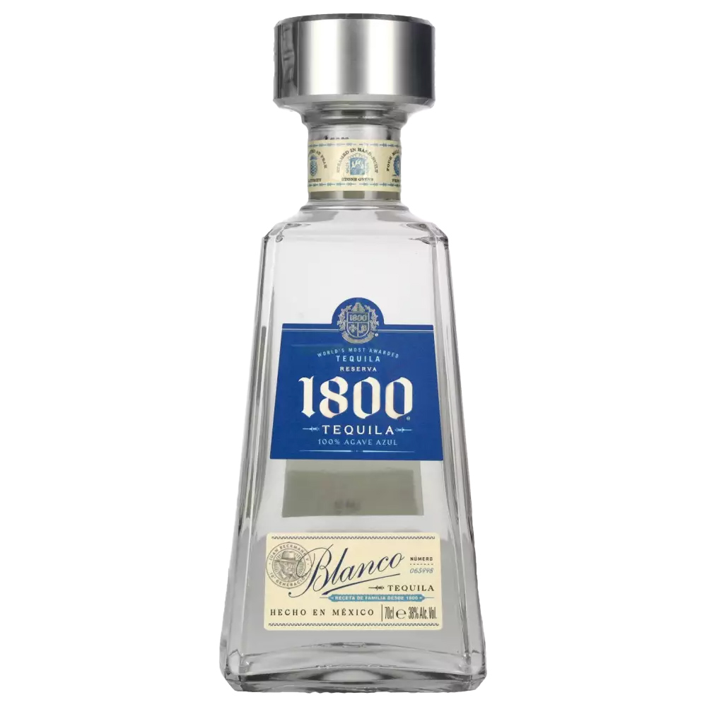 Jose Cuervo 1800 Silver 1 Agave Bianco Tequila Messico Bt. Cl.70