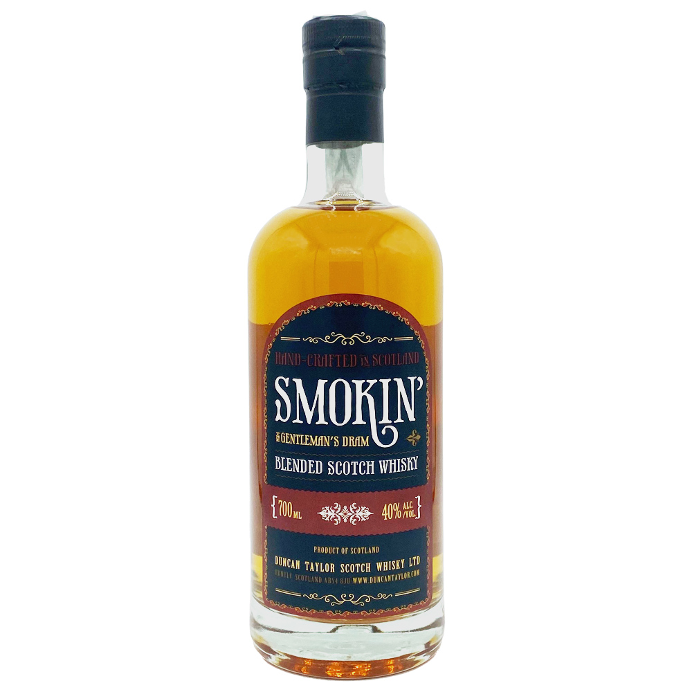 Duncan Taylor Smokin' the Gentleman's Dram Blended Scotch
Whisky Speyside Torbato Bt. Cl.70