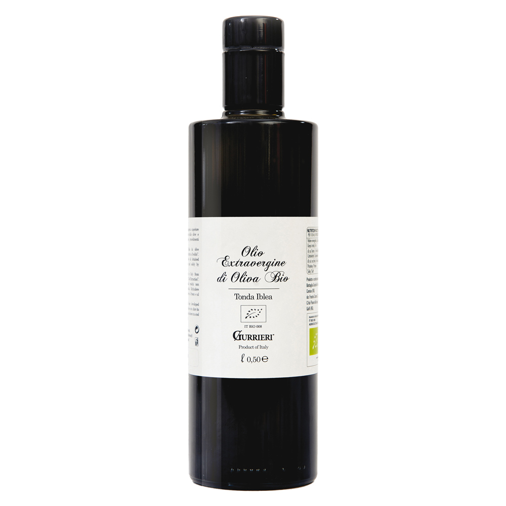 Gurrieri Olio Evo Italiano Biologico Monocultivar Tonda Iblea (Sicilia) Bt. Antirabocco Cl.50