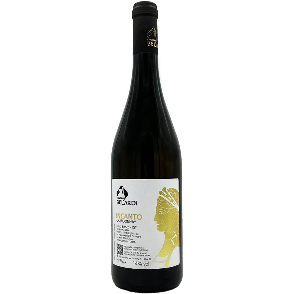 Belardi Incanto Chardonnay Igt Lazio Vino Bianco Bt. Cl.75