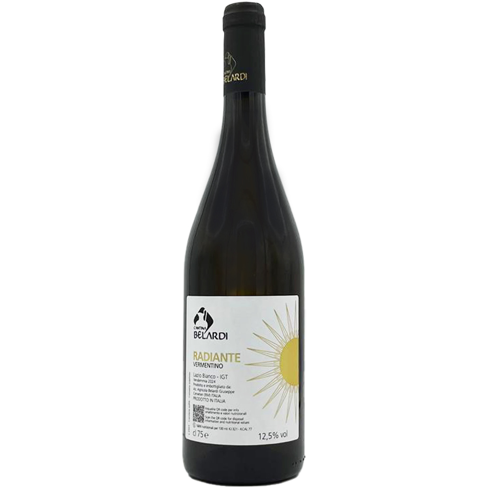Belardi Radiante Vermentino Igt Lazio Vino Bianco Bt. Cl.75