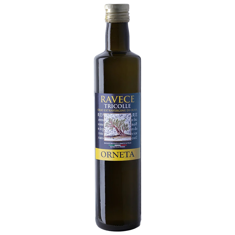 Orneta Olio Evo Italiano Tricolle Monocultivar Ravece (Campania) Bt. Antirabocco Cl.50