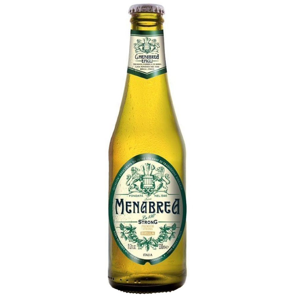 Menabrea Strong Lager Doppio Malto Chiara cl.33 - NH