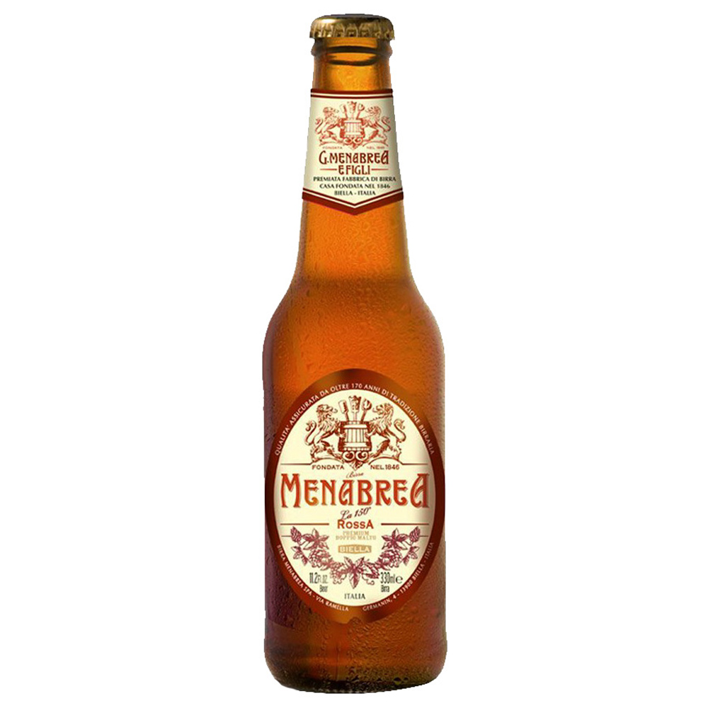 Menabrea La Rossa Lager Doppio Malto cl.33 - NH