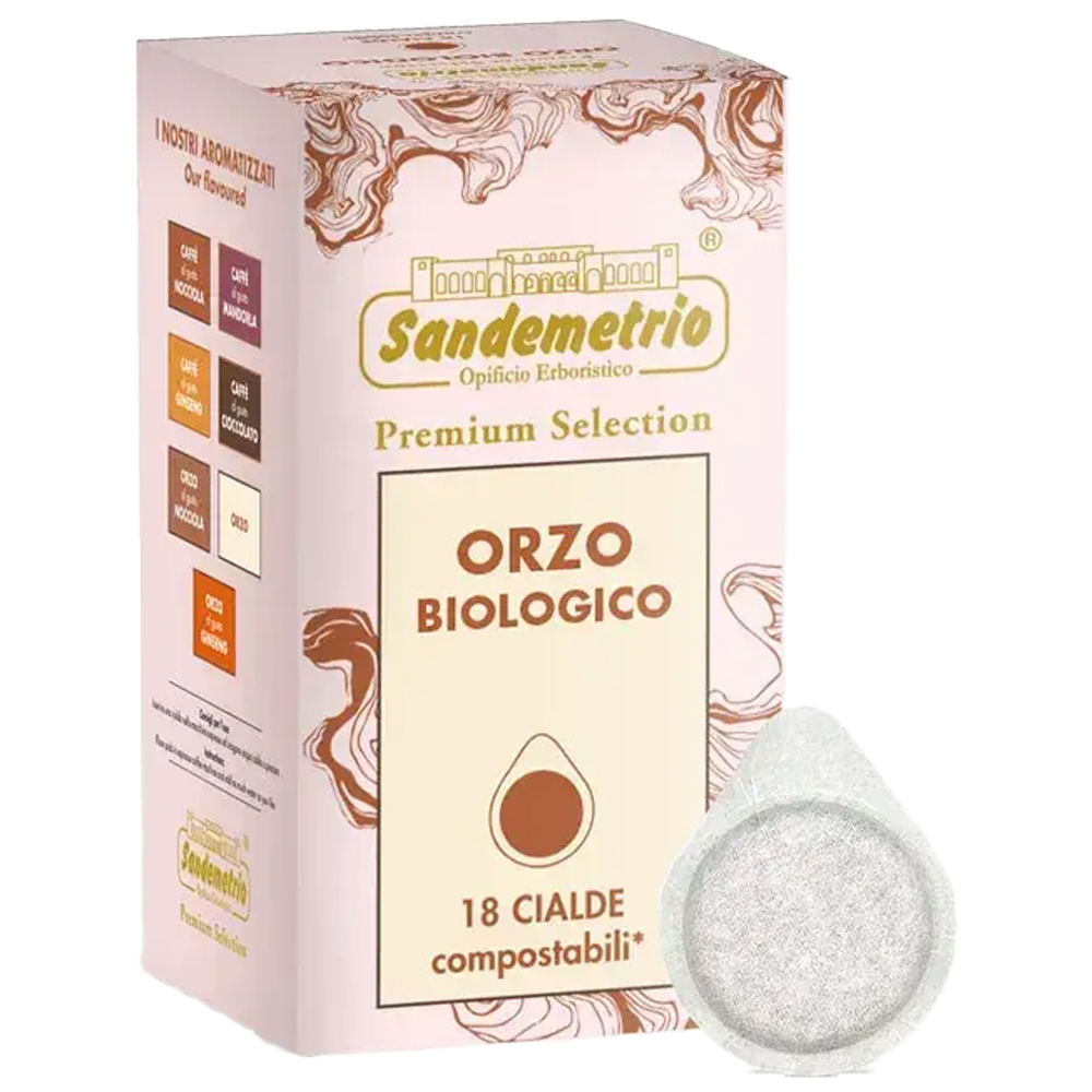 Sandemetrio Cialda Ese44 Orzo Biologico 100% Pz.1 - immagine 2