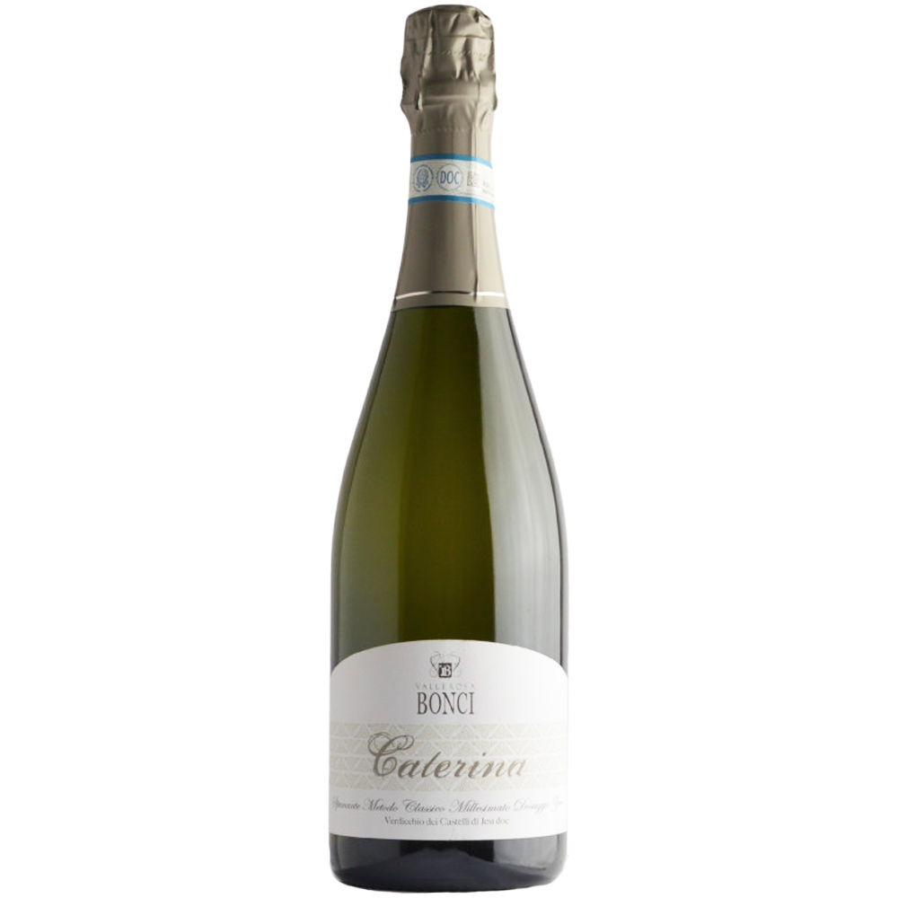 Bonci Caterina Metodo Classico Verdicchio dei Castelli di Jesi Doc Vino Spumante Bianco Millesimato Dosaggio Zero Bt. Cl.75