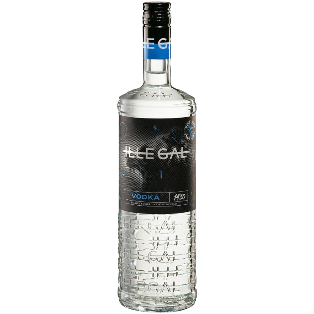 Ille Gal Vodka Dry Tripla Distillazione Bt. Lt.1